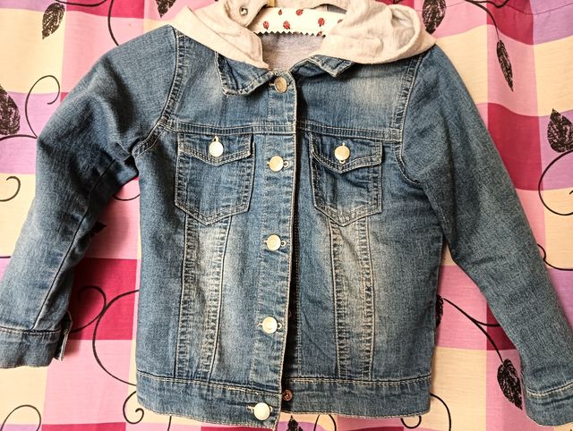 Giubbotto jeans bimbo 