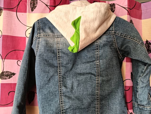 Giubbotto jeans bimbo 