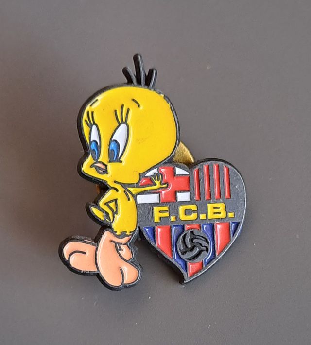 2 PINS FUTBOL FC BARCELONA BARÇA PIOLIN