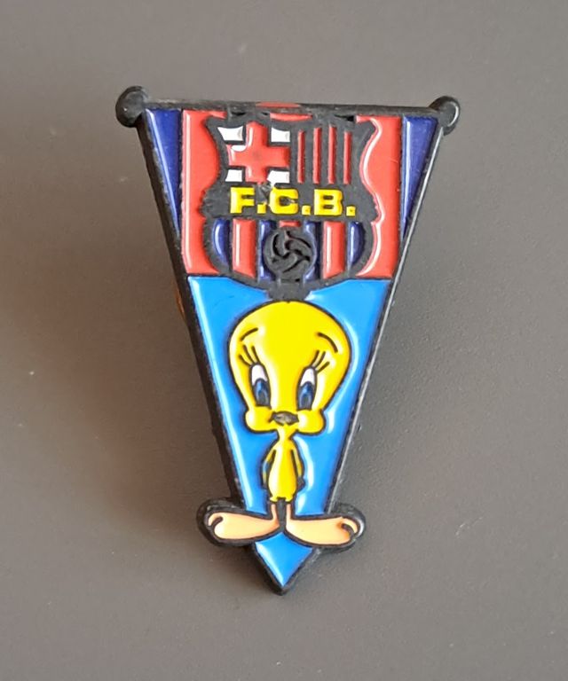 2 PINS FUTBOL FC BARCELONA BARÇA PIOLIN