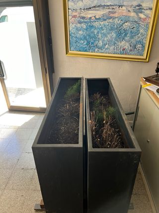 Jardineras de acero corten