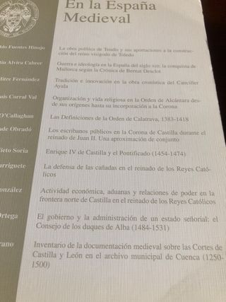 En la España Medieval 1996