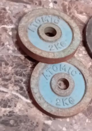 Discos de acero para mancuernas 
