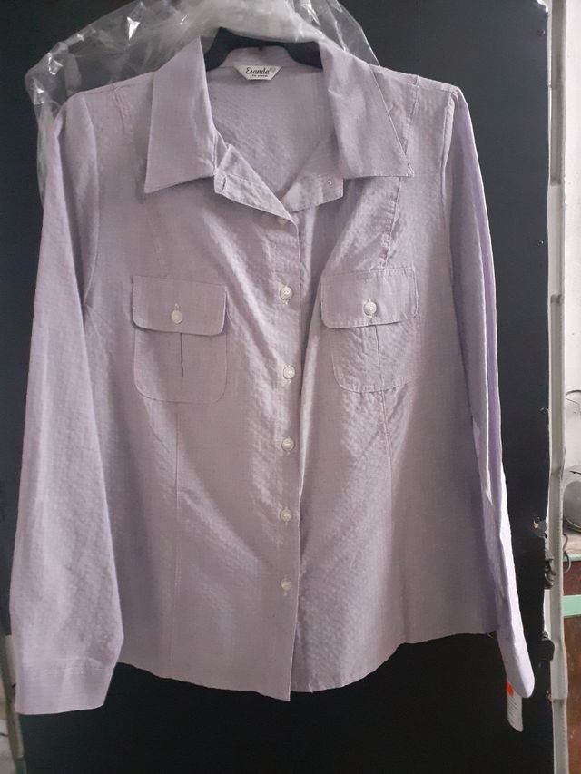 Blusas mujer manga larga.