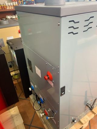 Oferta hidroestufa de leña