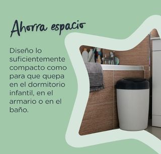 Tommee Tippee SANGENIC contenedor +6 casetes NUEVO