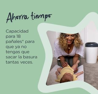 Tommee Tippee SANGENIC contenedor +6 casetes NUEVO