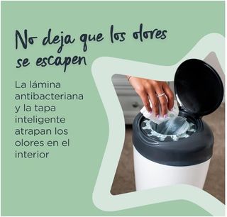Tommee Tippee SANGENIC contenedor +6 casetes NUEVO