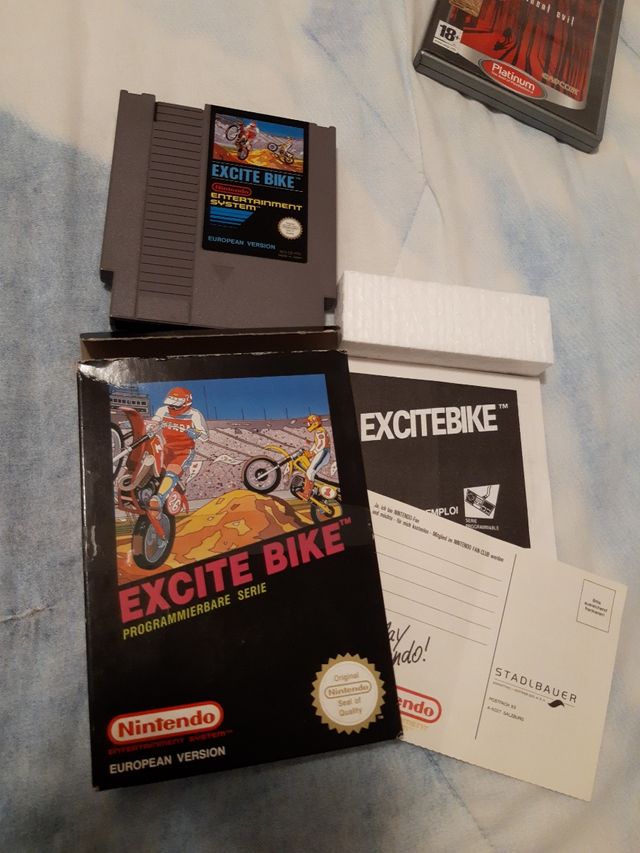 excite bike nintendo nes
