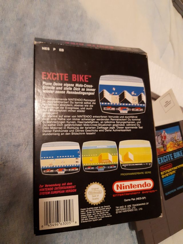excite bike nintendo nes