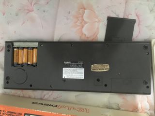 Teclado, Órgano y Sintetizador Casio PT-31 años 80