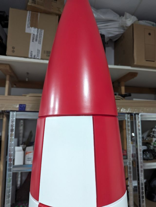 Comics - Cohete de Tintín de 230cm