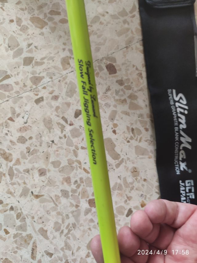 Caña pesca slow jigging