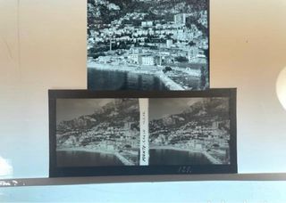 MONACO MONTECARLO 1968-FOTOGRAFIA ESTEREO CRISTAL
