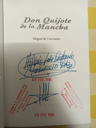Libro Don Quijote de la Mancha