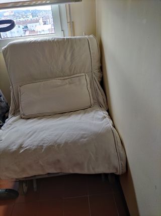 Oferta! En perfecto estado! Ikea.Sofá cama   90 cm