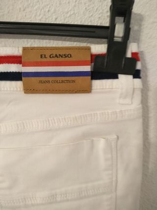Pantalones pitillo El Ganso