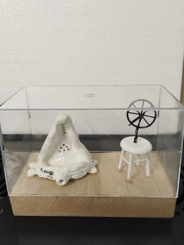 Replica de las famosas obras de Marcel Duchamp,