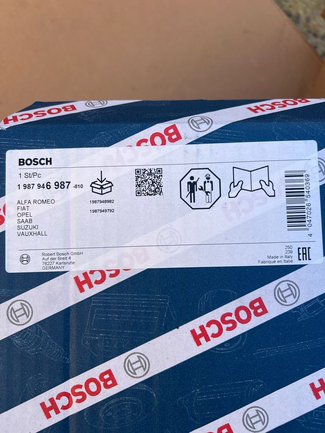 ✅ BOSCH Bomba de agua + kit correa de distribucion