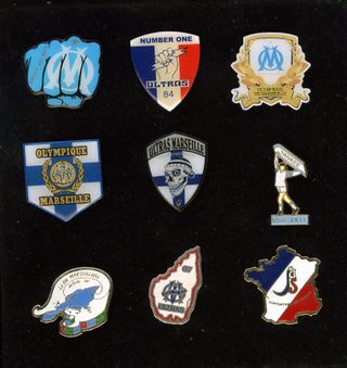 Pins Ultras Futbol Commando Ultra 84 OM Marseille