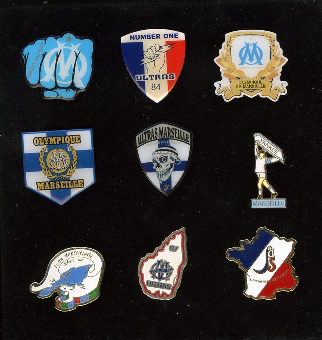Pins Ultras Futbol Commando Ultra 84 OM Marseille