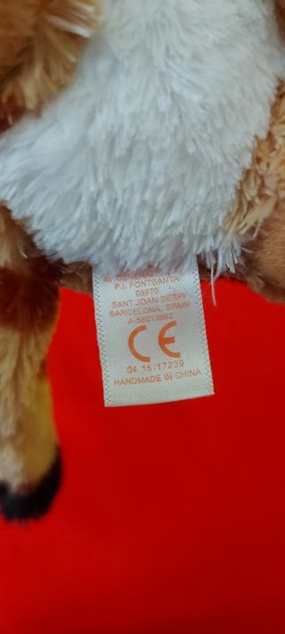 PELUCHE TY Buckwheat Gato lince AÑO 2016