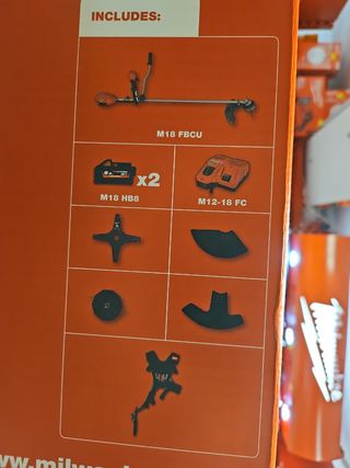 DESBROZADORA MILWAUKEE FBCU