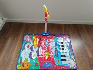 Micrófono y alfombra musical Peppa pig