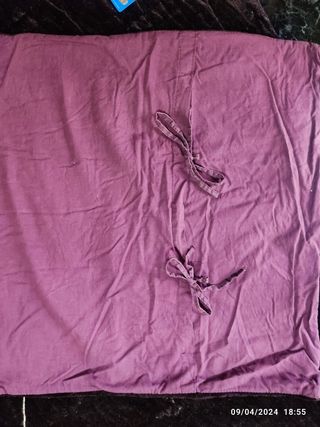 Edredón y fundas de cojín