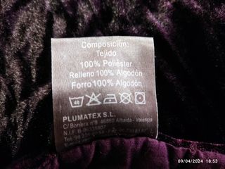 Edredón y fundas de cojín