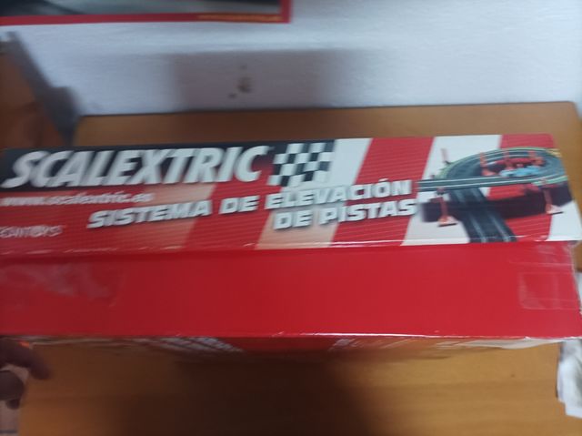 Scalextric sistema elevación pistas 8828