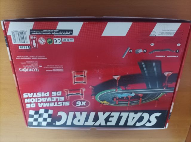 Scalextric sistema elevación pistas 8828