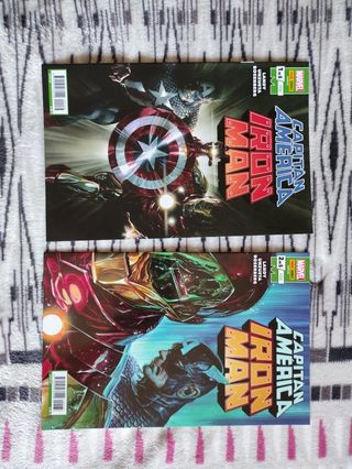 Comics Marvel . Capitan América/Iron Man
