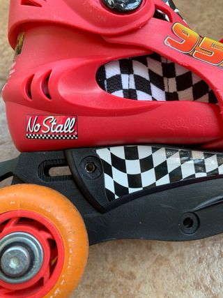 Patines niñ@ rayo mcqueen