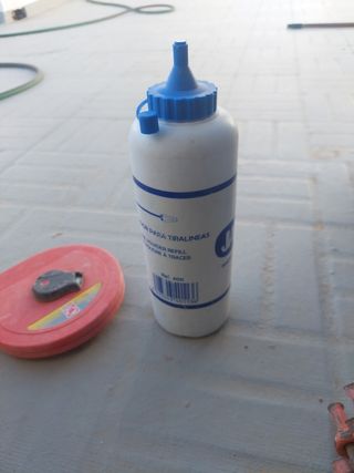 Polvo para tiralineas