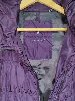 Abrigo plumas morado mujer Fuchs and Schmitt (L)