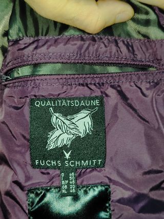Abrigo plumas morado mujer Fuchs and Schmitt (L)