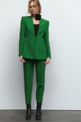 Blazer Zara chaqueta americana entallada