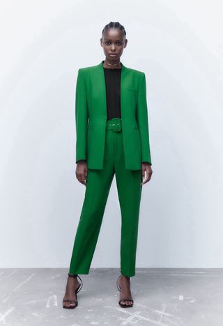 Blazer Zara chaqueta americana entallada