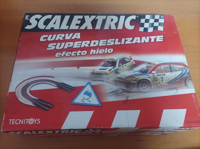 Scalextric Curva super deslizante hielo