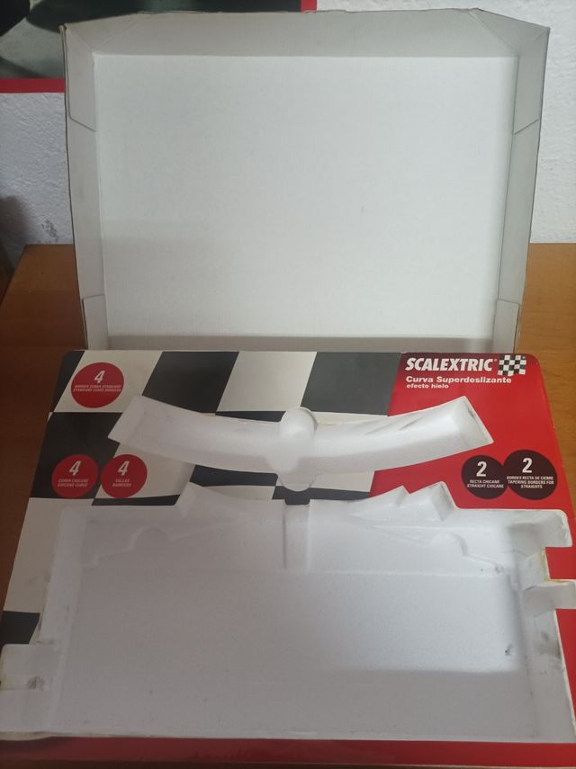 Scalextric Curva super deslizante hielo