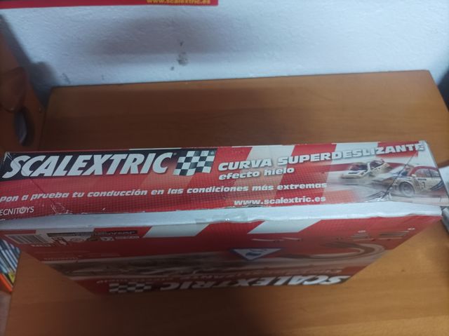 Scalextric Curva super deslizante hielo