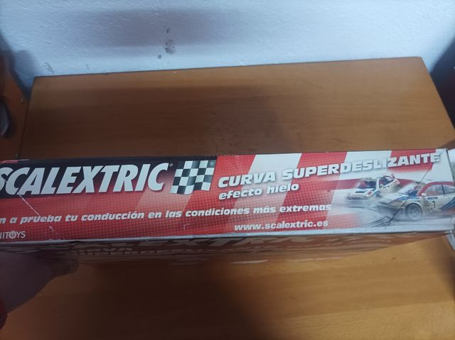 Scalextric Curva super deslizante hielo