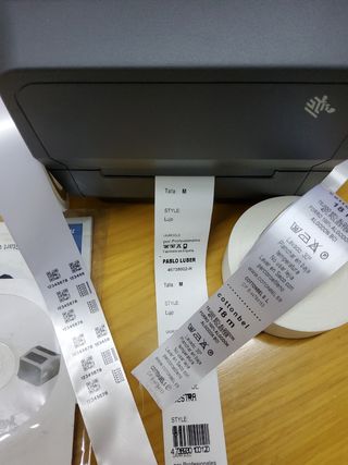 Impresora textil etiquetado