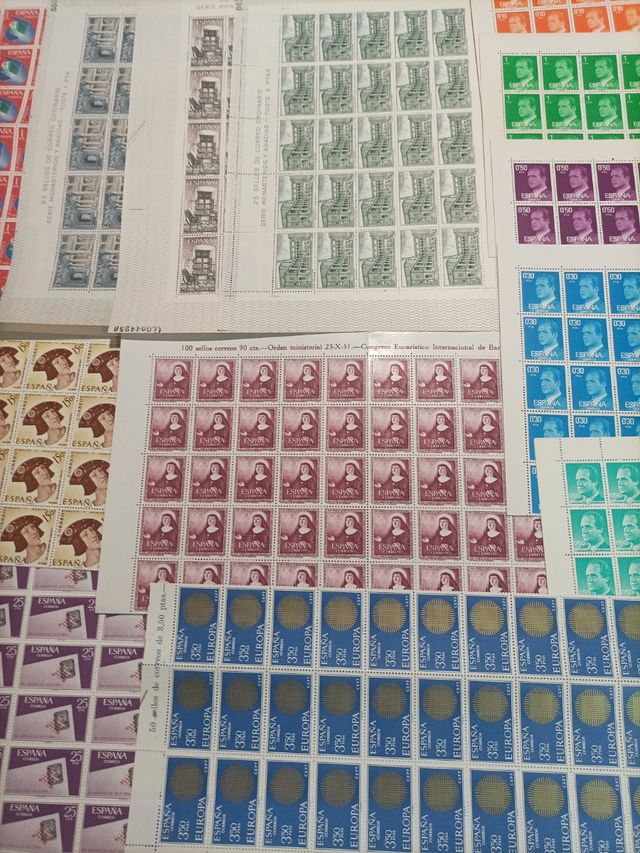 Pliegos sellos España