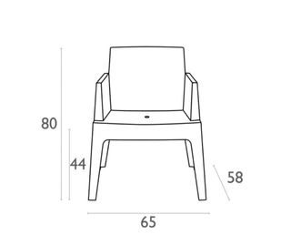 Sillas apilables Box