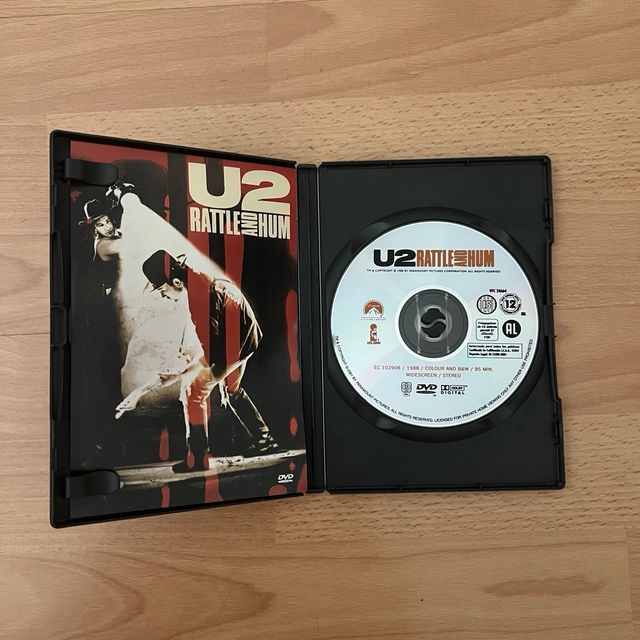 U2. Rattle and Hum.
