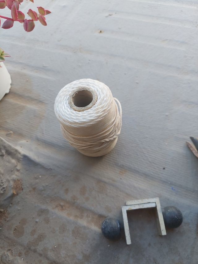 Rollo cuerda para hacer tabiques