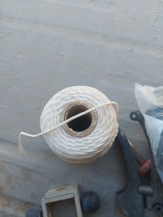 Rollo cuerda para hacer tabiques