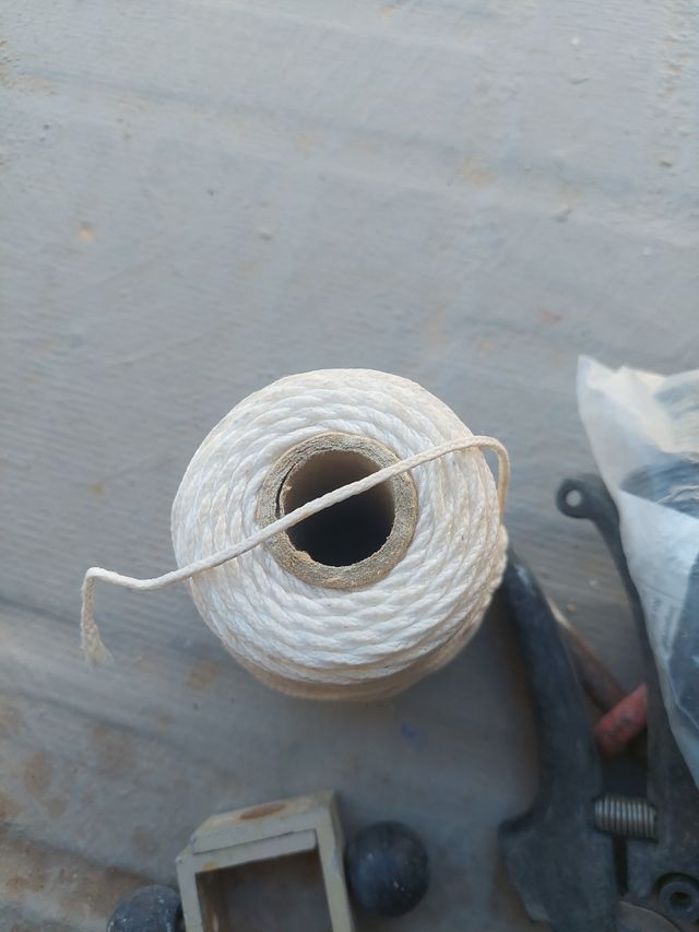 Rollo cuerda para hacer tabiques